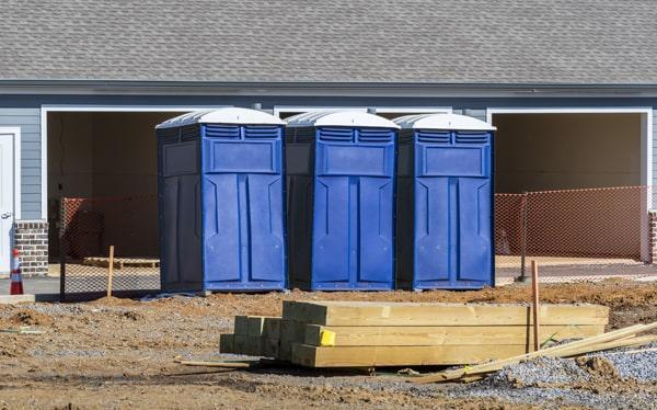 it is possible to rent a job site portable restroom with heating or air conditioning